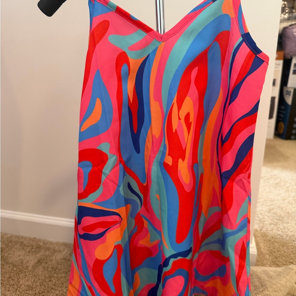 Mommy & Me Matching Summer Dresses | Adult 8/10 + Girls 4Y - Picture 2 of 5